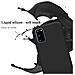 Custodia Compatibile Con Samsung Galaxy S20 6.2 In Liquid Nero - Coperchio Protettivo In Silicone Tpu Flessibile - Foto miniatura 5
