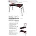Tavolo Multifunzione Banco Lavoro 7 In 1 Richiudibile Pieghevole Holzmann Mf7in1 - Foto miniatura 6