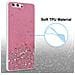 Custodia Compatibile Con Huawei P10 In Rosa Con Glitter - Coperchio Protettivo In Silicone Tpu Flessibile Con Glitter Scintillanti - Foto miniatura 4