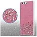 Custodia Compatibile Con Huawei P10 In Rosa Con Glitter - Coperchio Protettivo In Silicone Tpu Flessibile Con Glitter Scintillanti - Foto miniatura 5