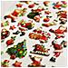 Adesivi 3d In Schiuma - Babbo Natale - Foto miniatura 1