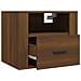 Comodino A Muro Rovere Marrone 50x36x40 Cm - Foto miniatura 8