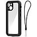 Cover Completa Per Iphone 13 Waterproof Ip68 Bordo Nero - Foto miniatura 3