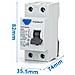 Aigostar Interruttore Differenziale 2p 25a 30ma Ac Grigio 2 Pezzi - Foto miniatura 1