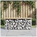 Panca da Giardino Design Gabbione 103x31,5x42 cm Massello Pino - Foto miniatura 1