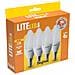 LiteLED. 6 Lampadina a risparmio energetico 7 W E14 F - Foto miniatura 4