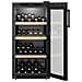Cantinetta Vino WPbl 4201 Capacità 141 Bottiglie Classe E Colore Nero - Foto miniatura 4