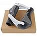Manopole Per Manubrio Da Mountain Bike White - Foto miniatura 3