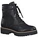 Black Casual Closed Booties Stivaletti Sintetico E Tessile Scarpe Donna Nero Eu 37, 5-25213-41 001 - Foto miniatura 1