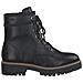 Black Casual Closed Booties Stivaletti Sintetico E Tessile Scarpe Donna Nero Eu 37, 5-25213-41 001 - Foto miniatura 2