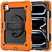 Custodia Rotante 360° Per Ipad Pro 12.9"" Con Supporto E Maniglia - Arancione - Foto miniatura 1