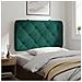 Lusso Casadino -  Cuscino Testiera Verde Scuro 80 Cm In Velluto - Foto miniatura 3
