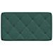 Lusso Casadino -  Cuscino Testiera Verde Scuro 80 Cm In Velluto - Foto miniatura 4
