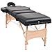Lettino Da Massaggio 3 Zone Pieghevole Spessore 10 Cm Nero - Foto miniatura 3