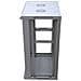 Extralink Armadio per montaggio su rack 18U 600x450 Grigio montaggio a parete, Da parete, 18U, 180 kg, Lucchetti, Griglie, Grigio - Foto miniatura 2