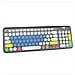 Pellicola In Silicone Per Tastiera Logitech K780 Blue - Foto miniatura 1