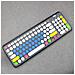 Pellicola In Silicone Per Tastiera Logitech K780 Blue - Foto miniatura 2