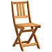 Sedie da Giardino Pieghevoli  4 pcs 36x46x86 cm Legno Massello di Acacia, Sedie da Giardino Pieghevoli  2 pcs 36x46x85 cm Legno Massello di Acacia - Foto miniatura 4