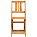 Sedie da Giardino Pieghevoli  4 pcs 36x46x86 cm Legno Massello di Acacia, Sedie da Giardino Pieghevoli  2 pcs 36x46x85 cm Legno Massello di Acacia - Foto miniatura 5