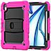 Custodia Per Ipad Pro 3/2/1 11” Con Supporto E Alloggiamento Per Stilo Rosa - Foto miniatura 1