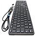Tastiera USB 19274_SIMPLETEK  per Desktop (Layout Tedesco) Colore Nero - Foto miniatura 2
