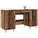 Scrivania Legno vecchio 140 x 50 x 75 cm Legno multistrato - Foto miniatura 3