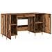 Scrivania Legno vecchio 140 x 50 x 75 cm Legno multistrato - Foto miniatura 5