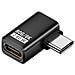 Adattatore Usb-c Femmina A Maschio Laterale 240w 80gbps - Confezione Da 2 Black - Foto miniatura 2