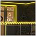 Luce a corda con 1200 LED Bianco caldo 50 m PVC - Foto miniatura 2