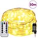 Luce a corda con 1200 LED Bianco caldo 50 m PVC - Foto miniatura 3