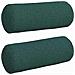 Cuscini a rullo 2 pcs Verde Scuro Ø 15 x 40 cm Tessuto - Foto miniatura 1