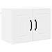 Pensile cucina 2 pcs Bianco 60 x 31 x 40 cm Legno multistrato - Foto miniatura 6