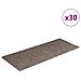 Tappetini per scale autoadesivi 30 pz 60x25 cm beige rettangolari - Foto miniatura 1