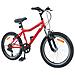 Bicicletta per Bambini 24 Pollici 6-Speed per 8-12 anni Rosso - Foto miniatura 2