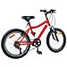 Bicicletta per Bambini 24 Pollici 6-Speed per 8-12 anni Rosso - Foto miniatura 3
