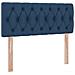 Letto con contenitore e materasso con testiera Blu 120 x 190 cm - Foto miniatura 9