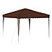 Tenda per feste a pop-up 288 x 288 x 245 cm Marrone - Foto miniatura 1