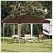 Tenda per feste a pop-up 288 x 288 x 245 cm Marrone - Foto miniatura 2