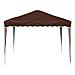 Tenda per feste a pop-up 288 x 288 x 245 cm Marrone - Foto miniatura 6