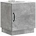 Comodino Grigio Concretè 43 x 34,5 x 47 cm Legno ingegnerizzato - Foto miniatura 2
