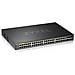 GS2220-50HP-GB0101F switch di rete Gestito L2 Gigabit Ethernet (10/100/1000) Supporto Power over Ethernet (PoE) Nero - Foto miniatura 1
