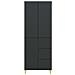 Set di armadi 2 pcs 66 x 34,5 x 90 cm Legno ingegnerizzato - Foto miniatura 4
