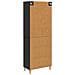 Set di armadi 2 pcs 66 x 34,5 x 90 cm Legno ingegnerizzato - Foto miniatura 6
