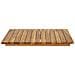 Piano del tavolo 50 x 50 x 3,5 cm Quadrato Legno di teak solido - Foto miniatura 4