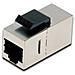Adattatore Passante 2X8 Poli Rj45 Schermato Cat. 6 Con Ganci Per Pannelli - Foto miniatura 2