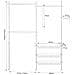 Sistema Regolabile Di Organizzazione, Telescope Garment System, frg34, it - Foto miniatura 6