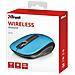 Aera RF Wireless 1600DPI Ambidestro Nero, Blu mouse - Foto miniatura 3