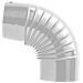 Gomito Smaltato - Ø Cm 12 90° Bianco - Foto miniatura 2