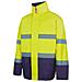 Serie 306003 Parka 4 In 1 Bicolore Ad Alta Visibilità Giallo Fluo (L)  - Foto miniatura 1