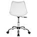 Sedia Da Scrivania Senza Braccioli Dakota Ii Bianca - Foto miniatura 11